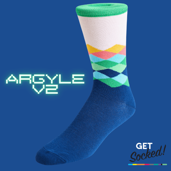 Argyle v2 - Bamboo Socks