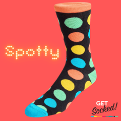 Spotty Bamboo Socks | Fun, Eco-Friendly Comfort GetSocked!