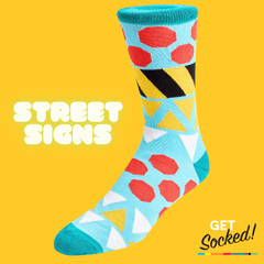 Street Sign Bamboo Socks | Unique & Sustainable GetSocked!