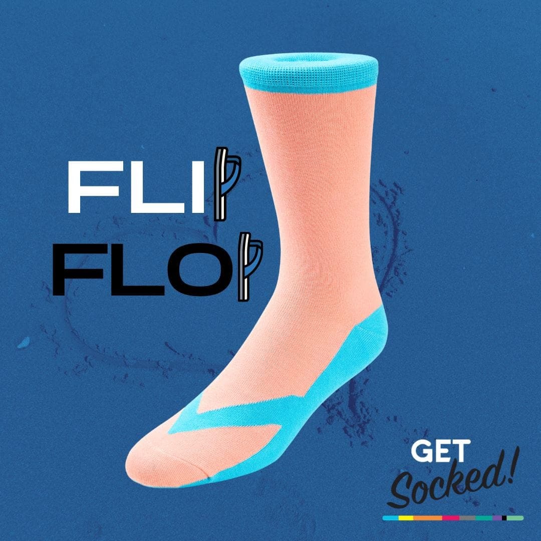 Flip Flop - Bamboo Socks - GetSocked!