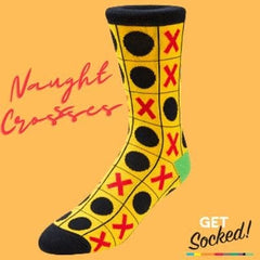 Naughts and Crosses - Bamboo Socks - GetSocked!