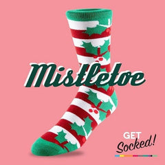 Mistletoe - Bamboo Socks - GetSocked!